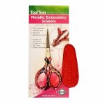 (image for) Embroidery Scissors - Metallic Red